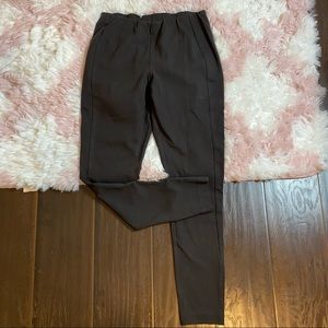J Jill Ponte Leggings Brown Pull On Pants Women's Size Medium